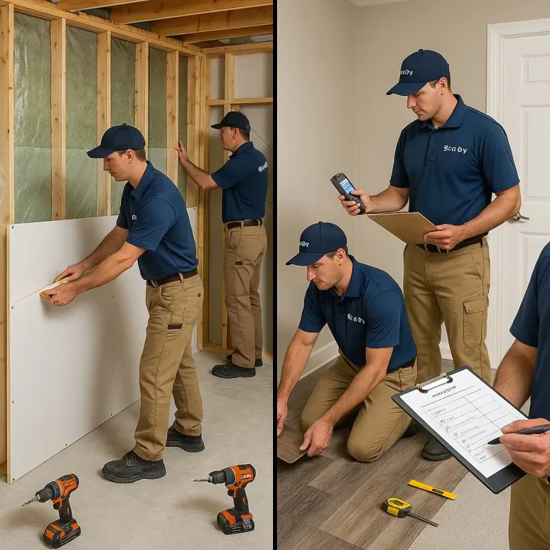 Repairs and Reconstruction process in Riverdale, IL